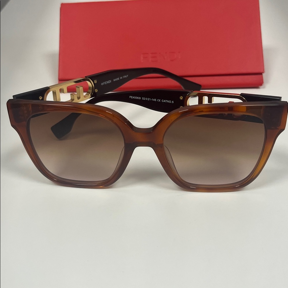 BRAND NEW Tortoise Fashion Sunglasses - Picture 5 of 6